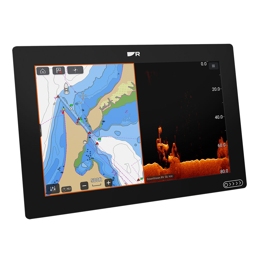 Raymarine Axiom 2 RV 12 ChartplotterFishfinder wRealVision 3D Sonar Lighthouse North America Chart  RV100 Transducer
