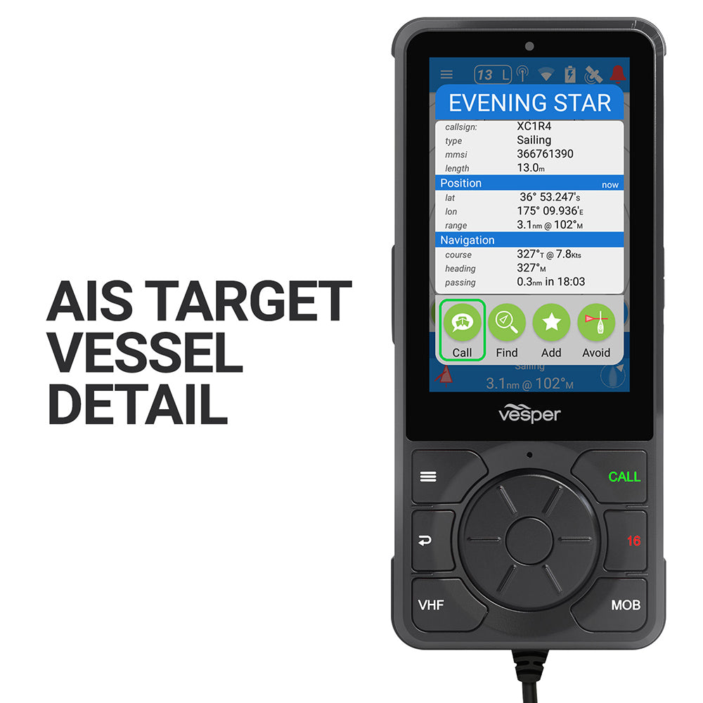 Vesper Cortex V1  VHF Radio wSOTDMA SmartAIS  Remote Vessel Monitoring  Works Worldwide  0100281420
